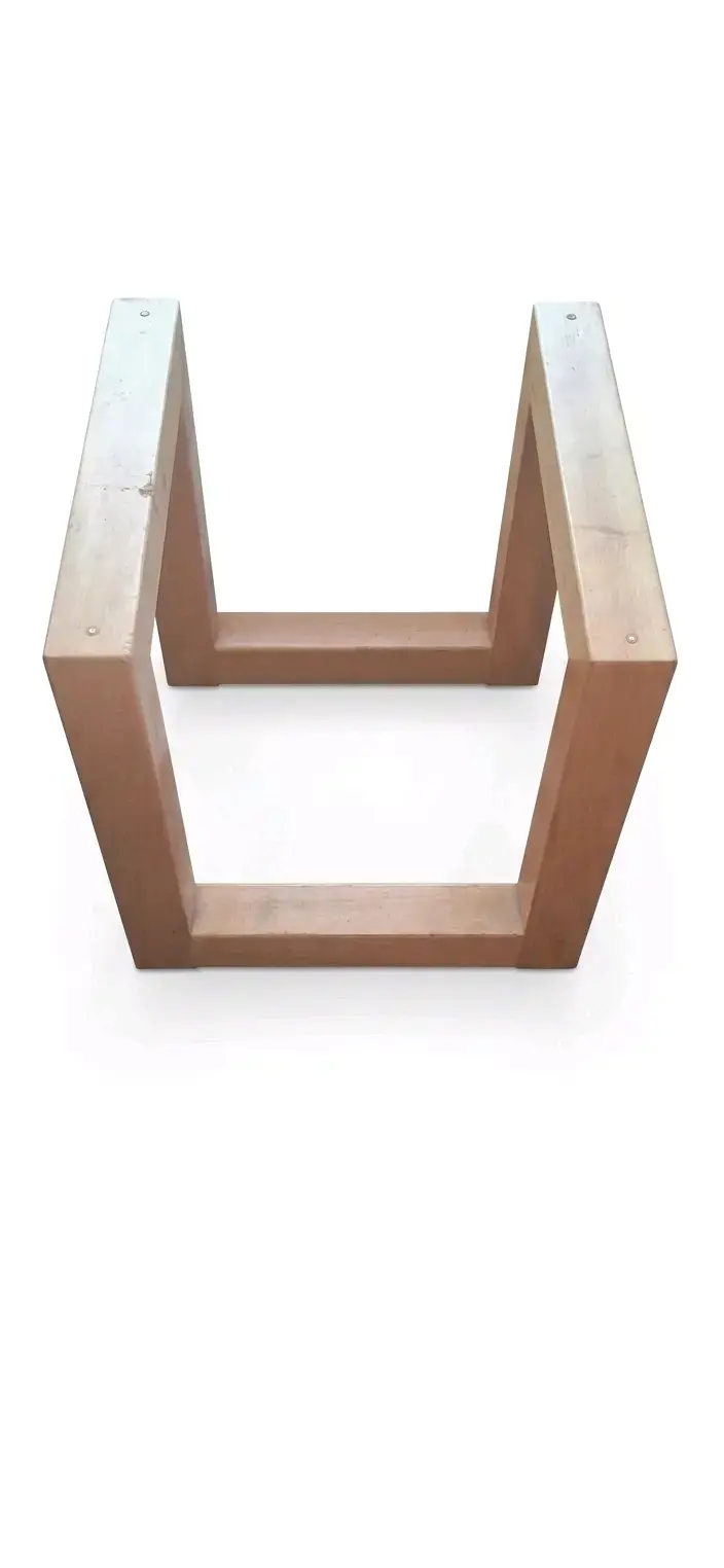 Mesa de centro madera y vidrio - 2