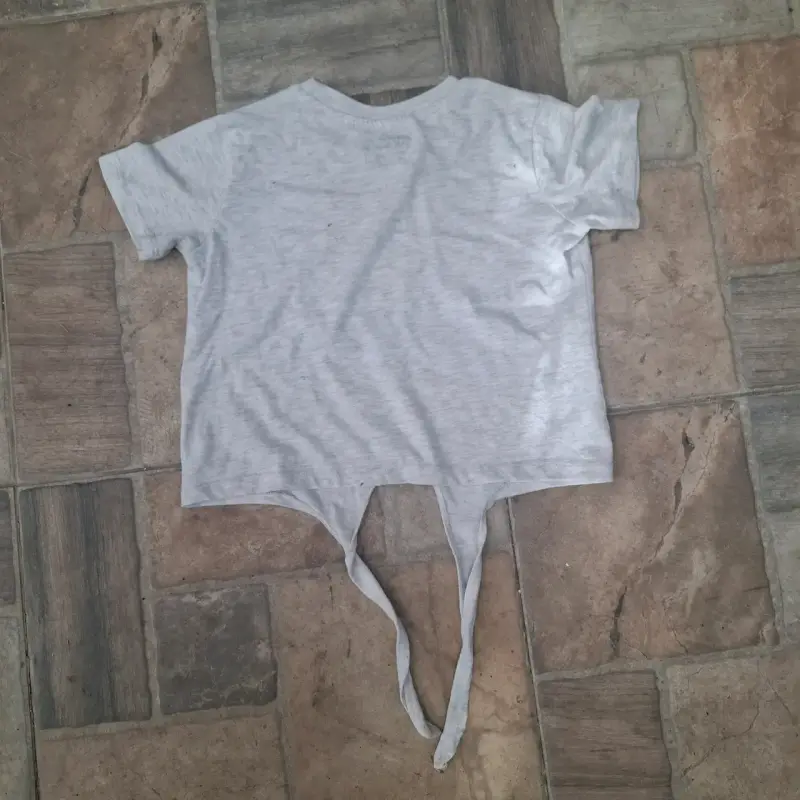 Polera gris NASA para niños - 2