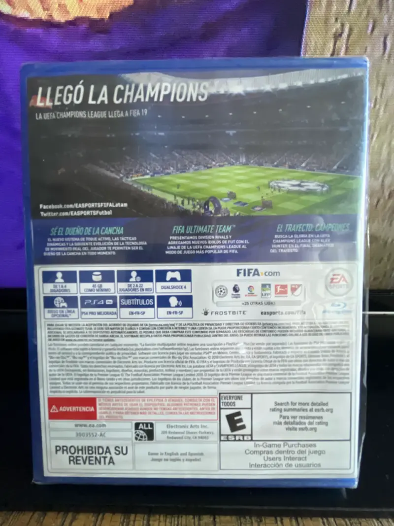 Juego FIFA 19 PS4 - 2
