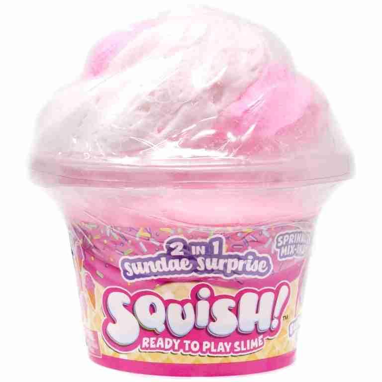 Slime Squish 2 en 1 rosado - 1