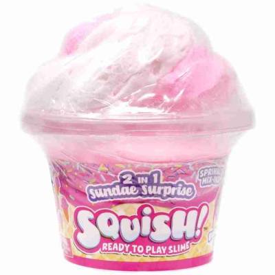 Slime Squish 2 en 1 rosado - miniatura 1
