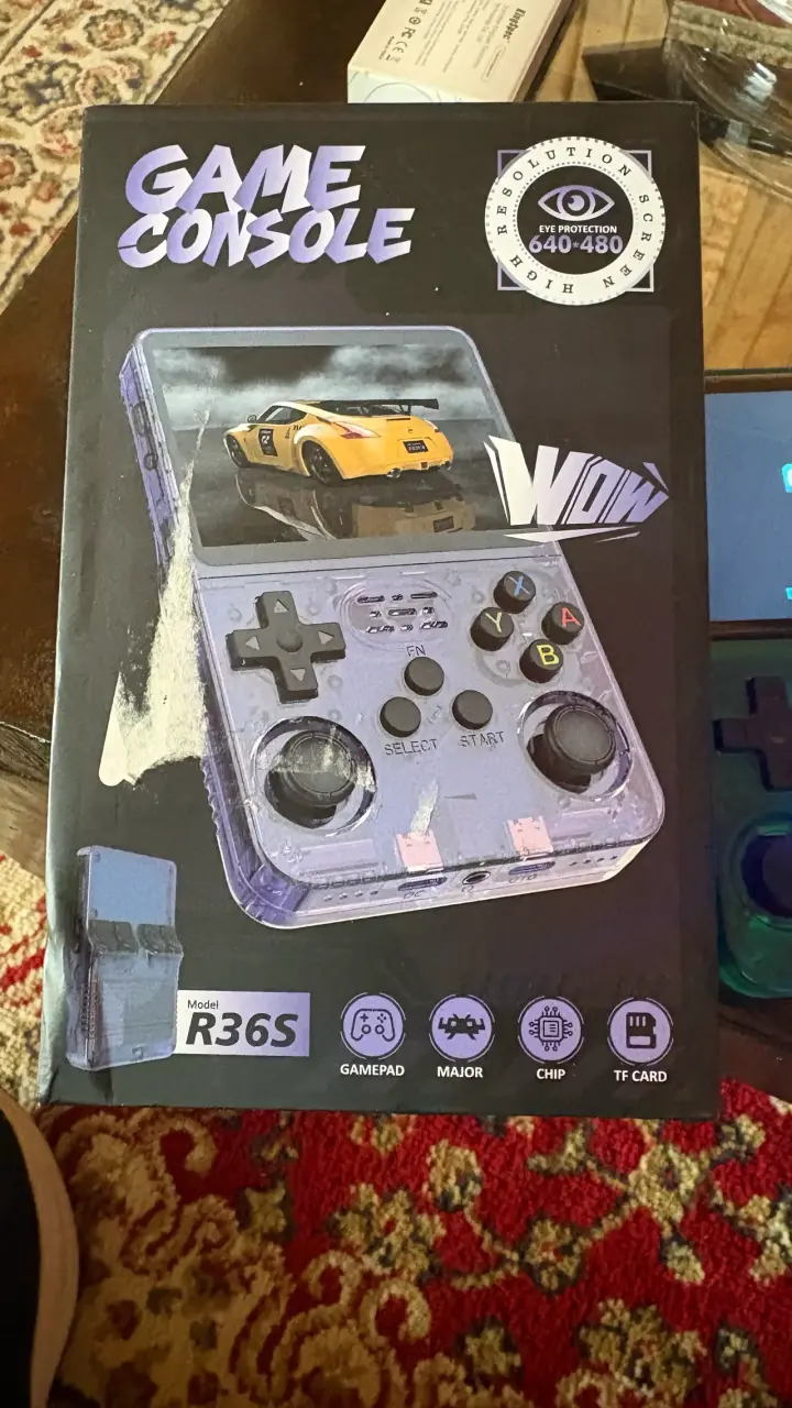 Consola de videojuegos portatil R36S - 1