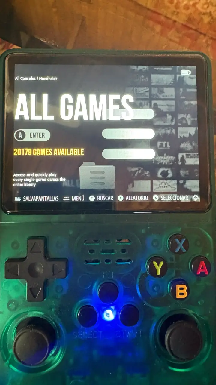 Consola de videojuegos portatil R36S - 4