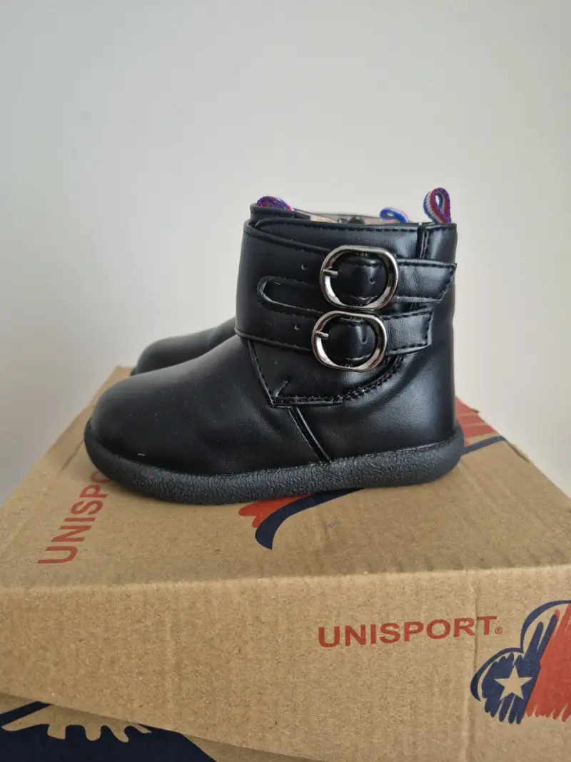 Botines negros clásicos de Huaso para bebé - 2