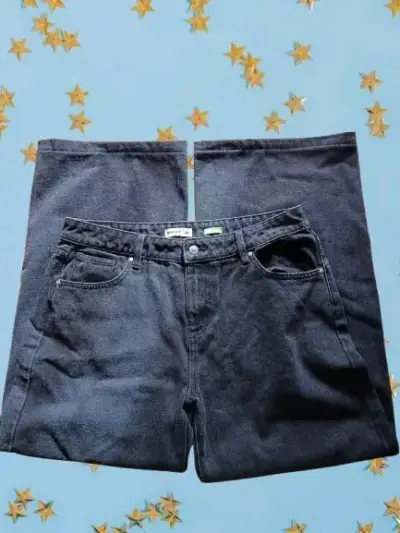 Jeans negros Opposite Wide Leg - miniatura 2