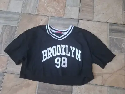Polera corta negra 'Brooklyn 98' - miniatura 1