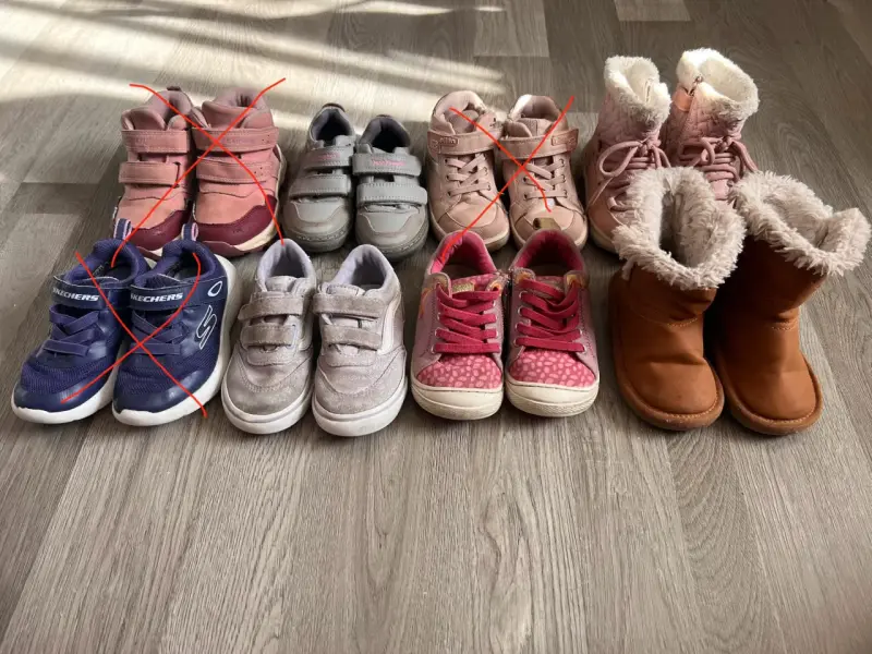 Zapatos de niña