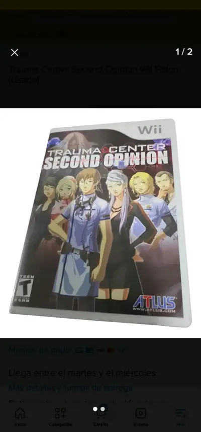 Trauma Center Second Opinion  wii Fisico - miniatura 1