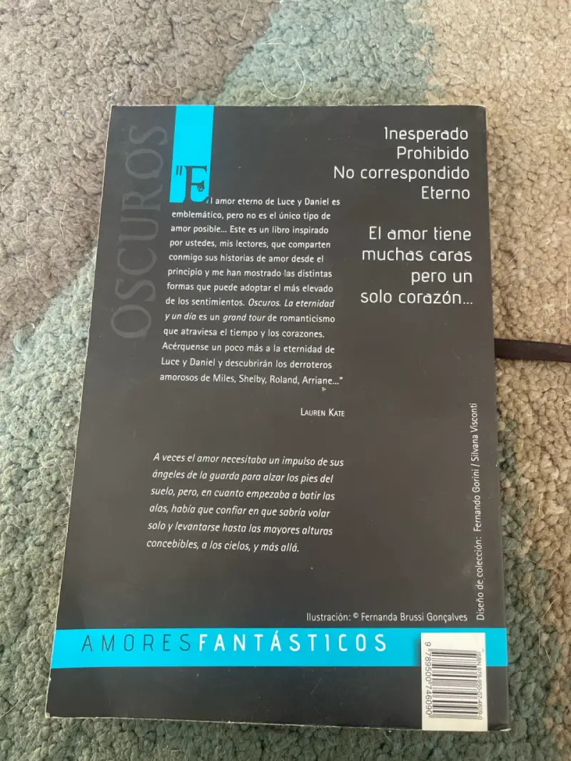 Libro Oscuros: La eternidad y un día - 2
