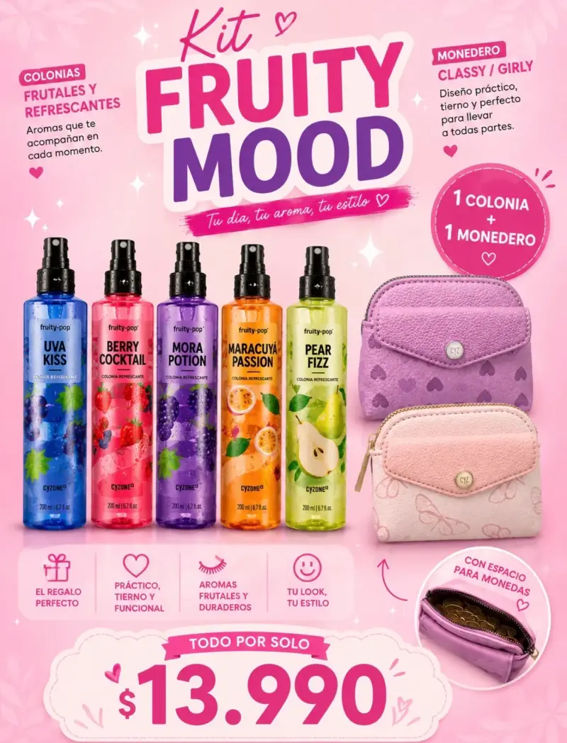 Promoción Kit Fruity Mood
