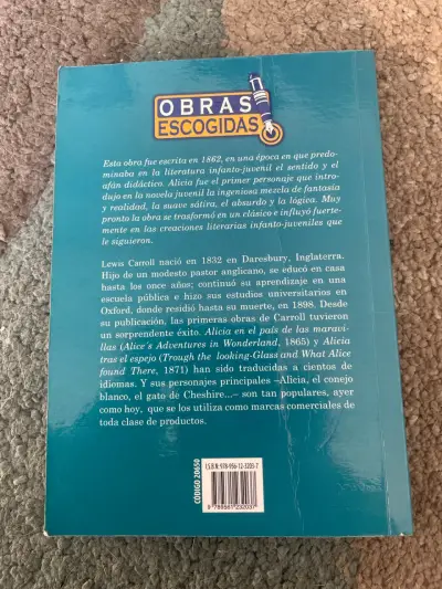 Libro Alicia en el País de las Maravillas - miniatura 2