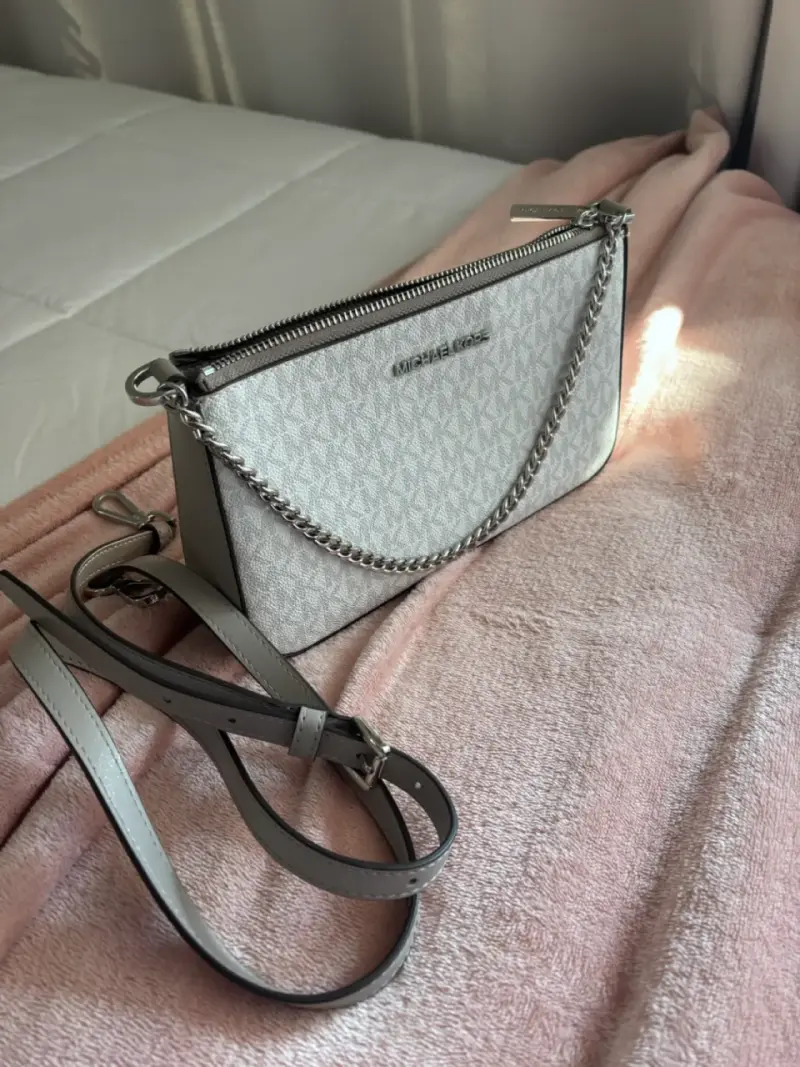 Cartera Michael Kors gris - 1