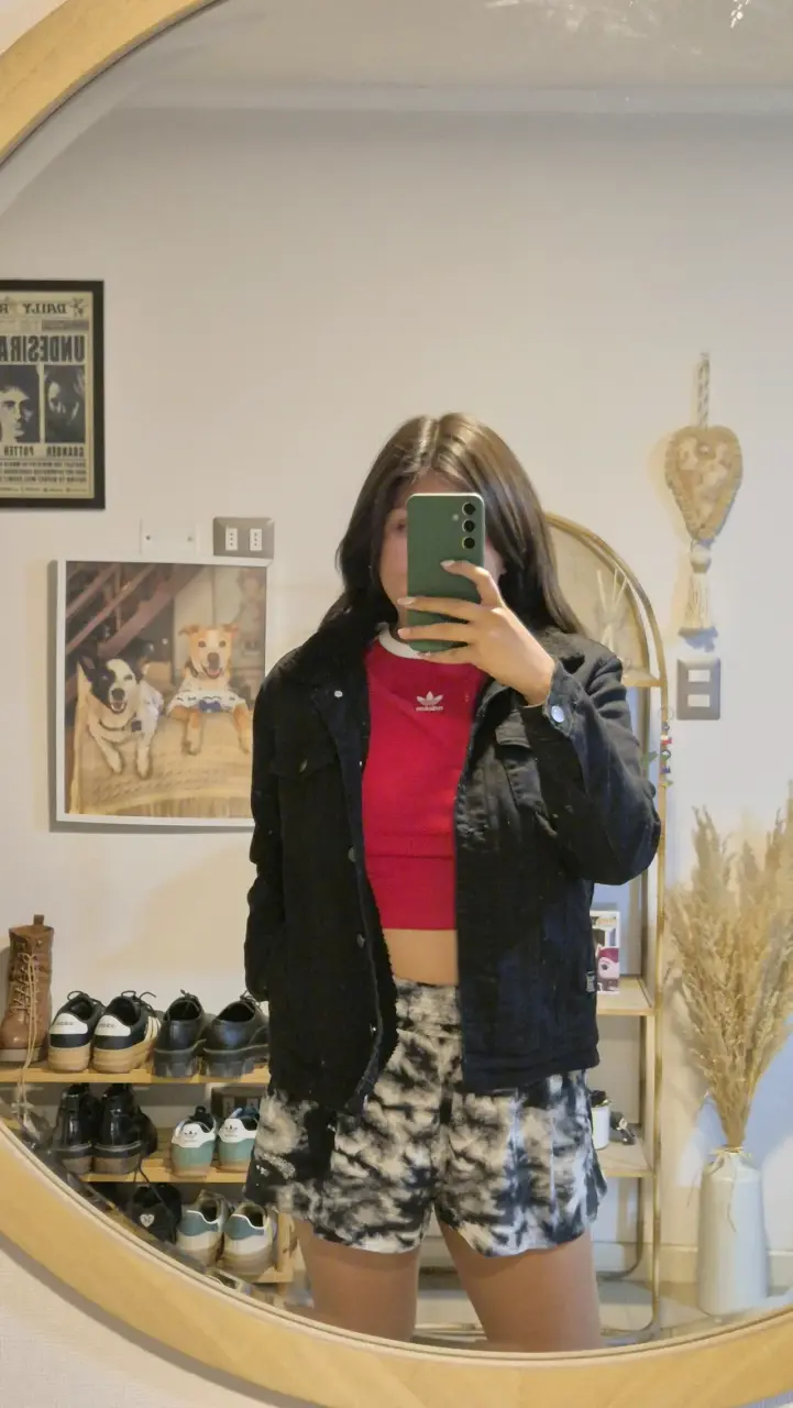Chaqueta negra con forro polar - 4