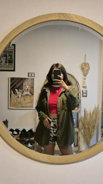 Chaqueta de pana verde - miniatura 5
