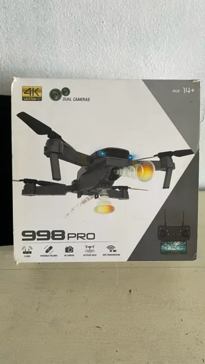 Dron plegable con control remoto - miniatura 6