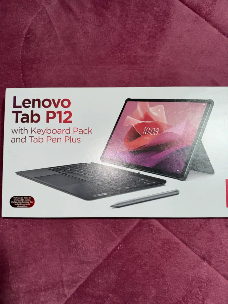 Lenovo Tab P12 con teclado y lápiz