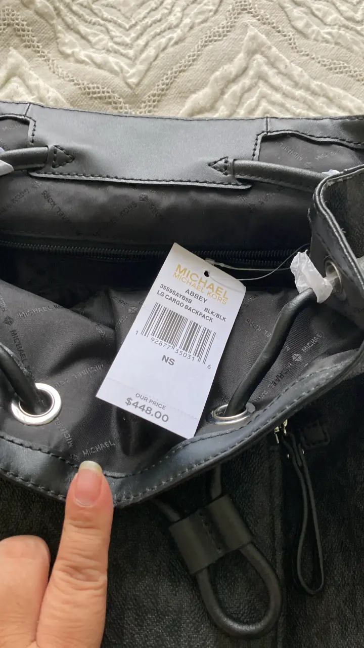Mochila Michael Kors negra - 4