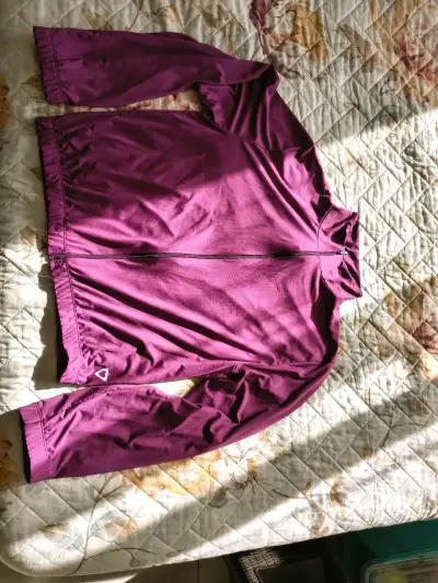 Chaqueta deportiva morada mujer - miniatura 2