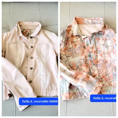 Chaqueta reversible floral - miniatura 1