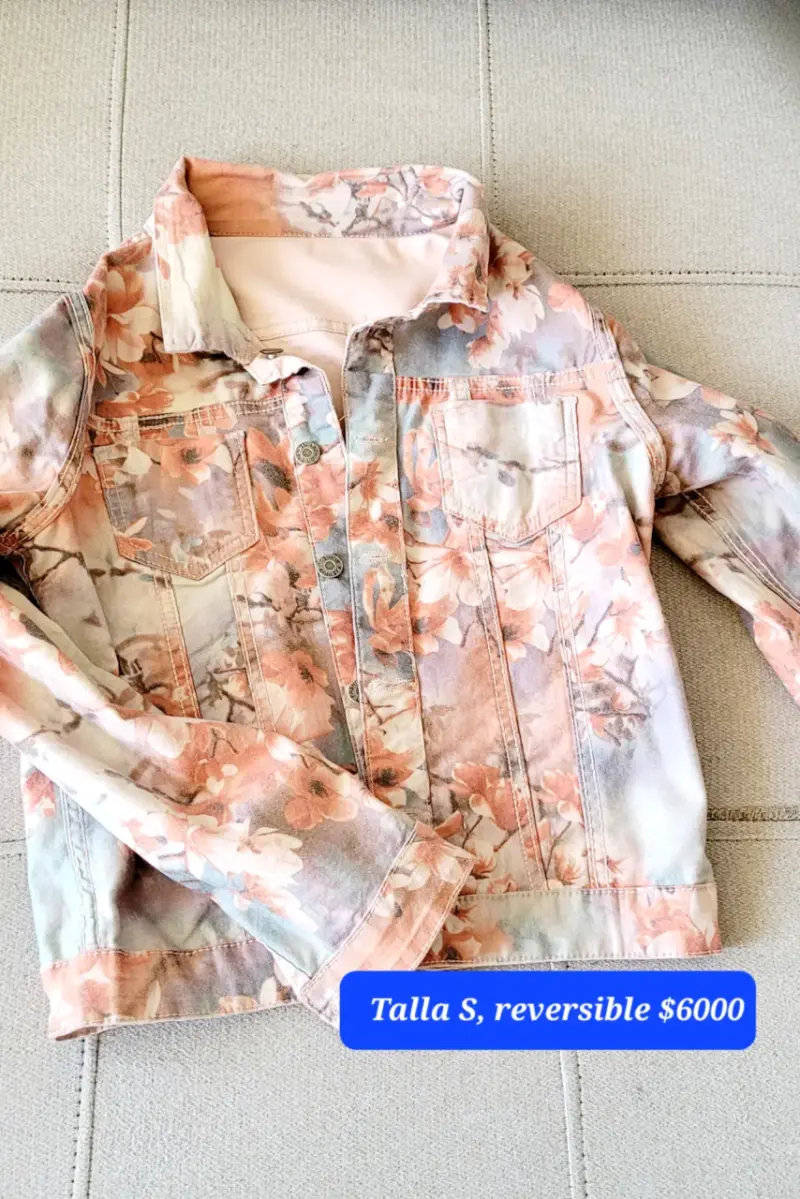 Chaqueta reversible floral - 2