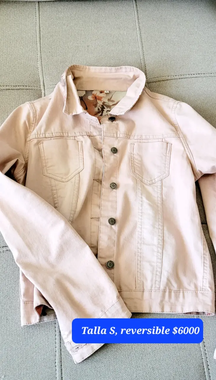 Chaqueta reversible floral - 3