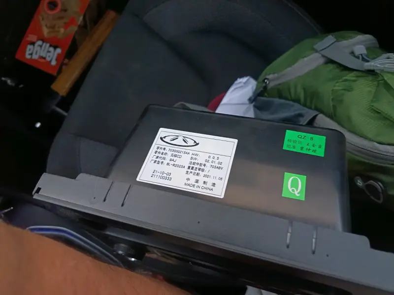 Radio de auto original chery tigo 2 - 2