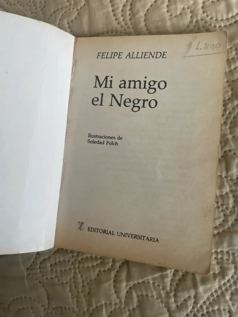 Libro Mi amigo el Negro - 2