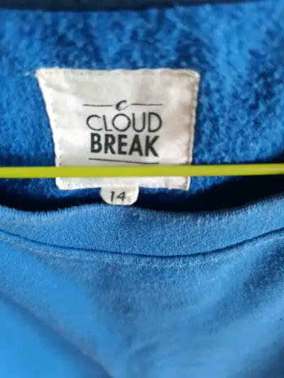 Polerón azul Cloud Break - miniatura 4
