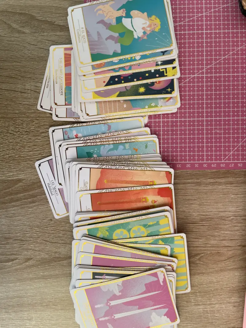 Tarot Sincronía dorado - 2