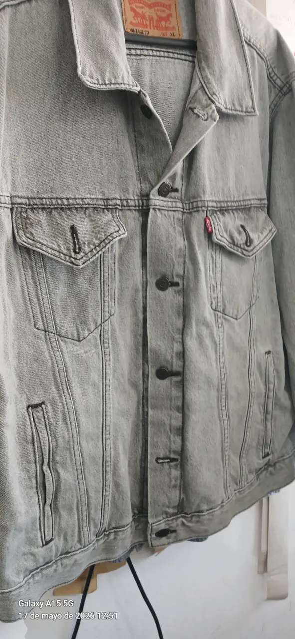 Camisa de mezclilla azul claro - 5