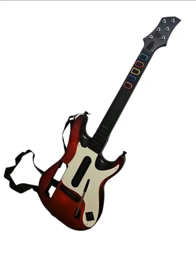 Guitarra guitar hero wii - miniatura 1