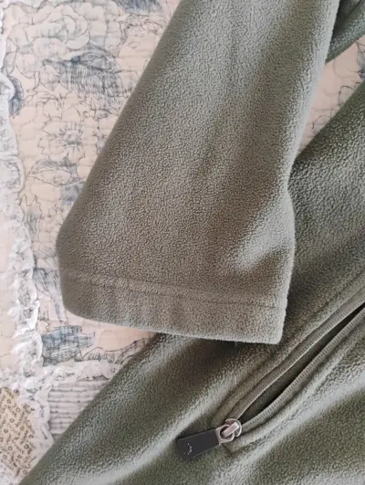 Chaqueta polar verde con negro - miniatura 3
