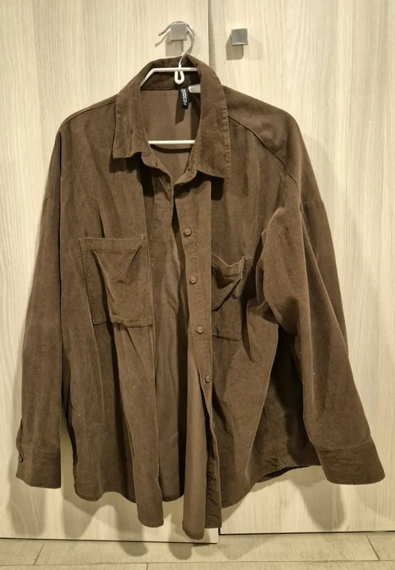Camisa de Pana Marrón - 1