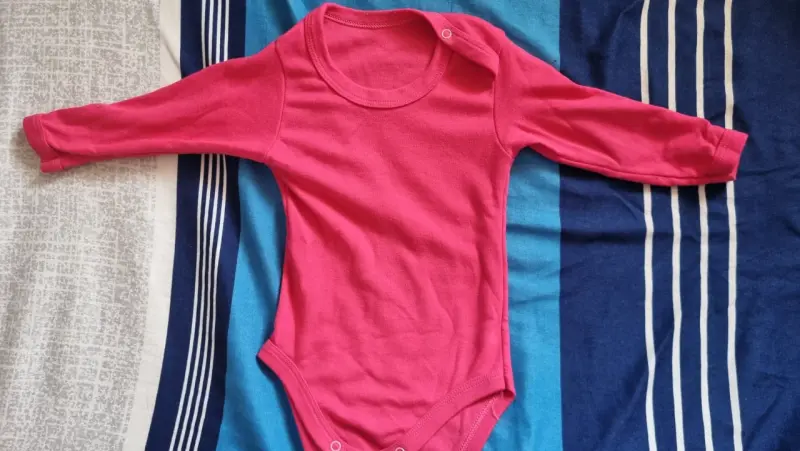 2x1 Conjunto de bodys rosados para bebé - 3