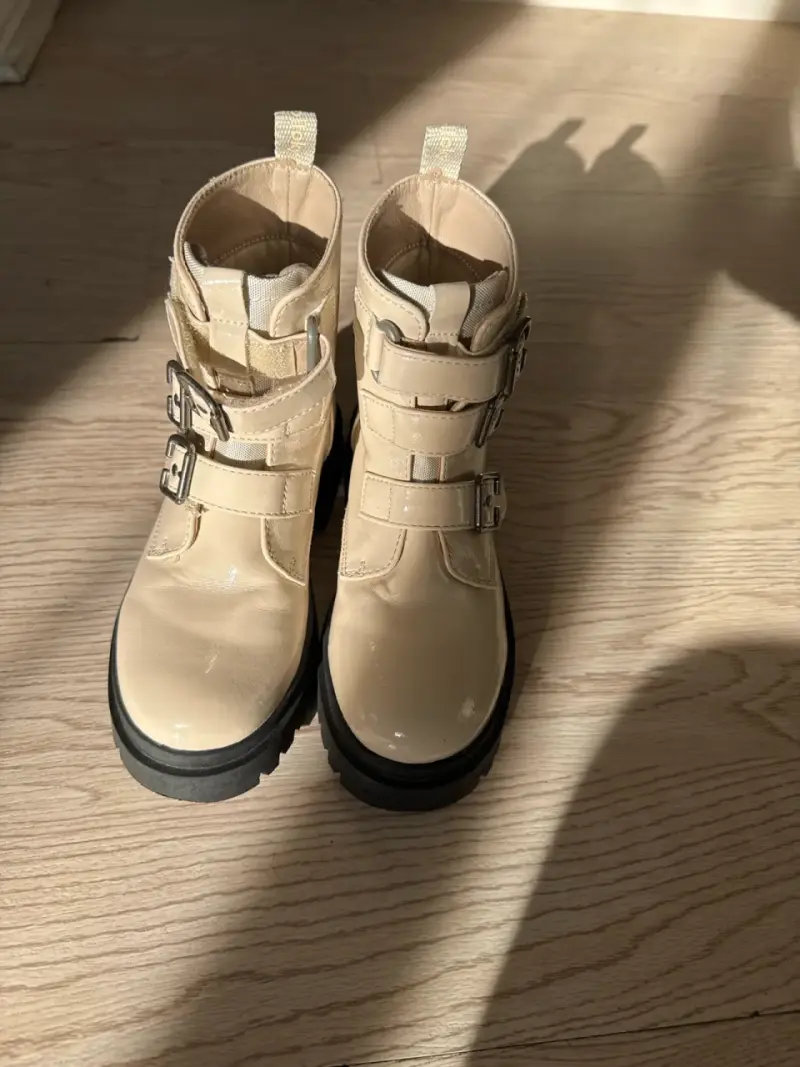 Botas beige T.31 - 1