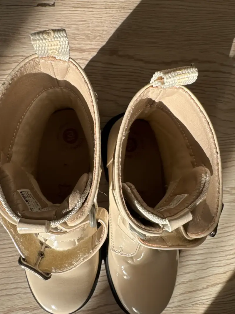 Botas beige T.31 - 3