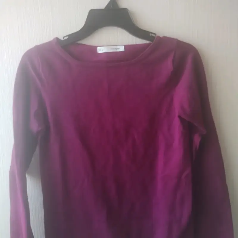 Polera morada mujer - 2