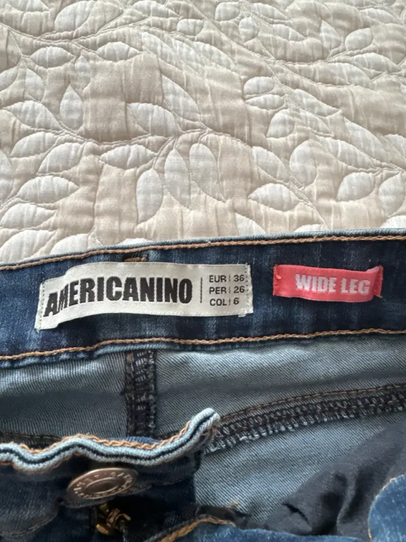 Jeans Wide Leg Americanino