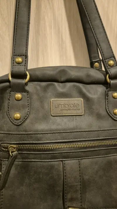 Bolso Umbrale con Correa Gris - miniatura 4