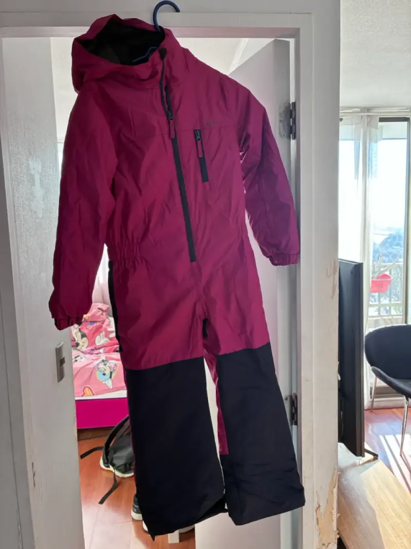 Enterito de nieve rosado infantil - 2
