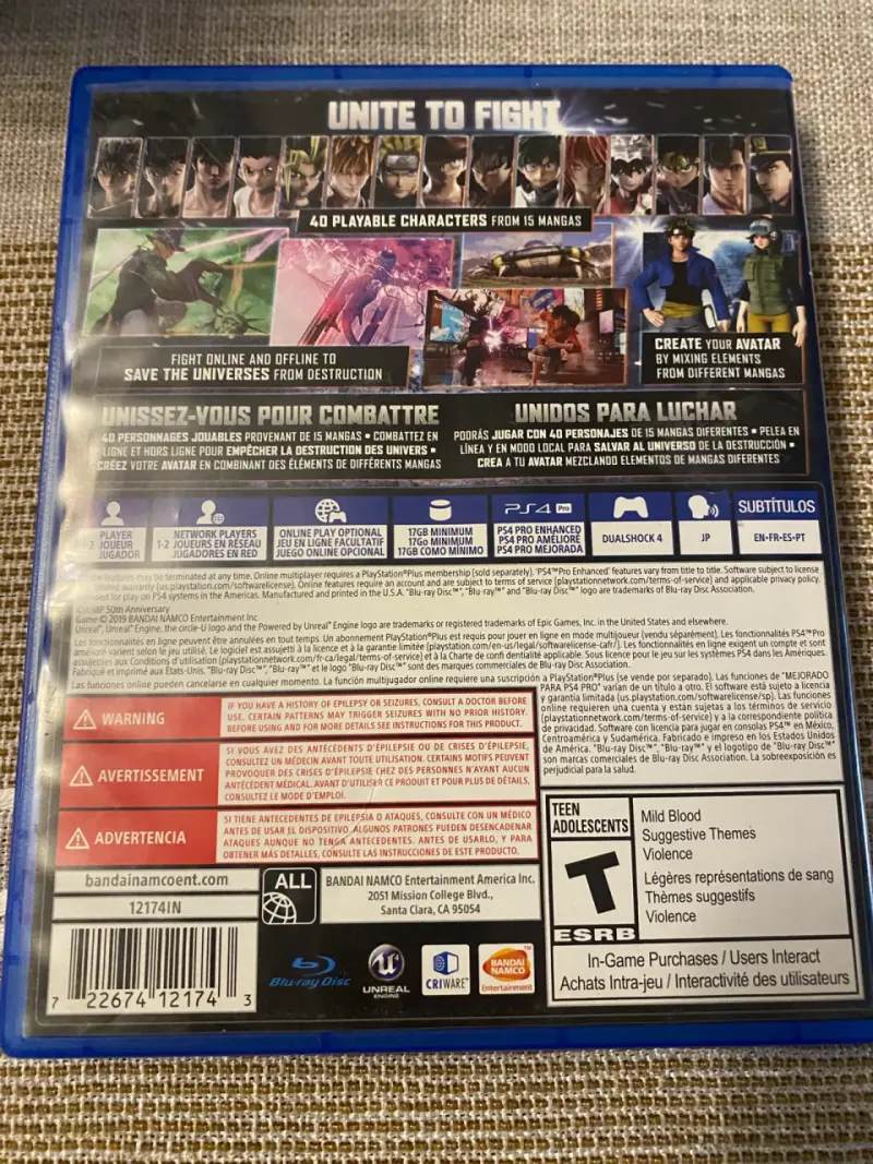 Juego PS4 Jump Force - 2