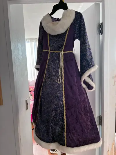 Disfraz de princesa morado - miniatura 2