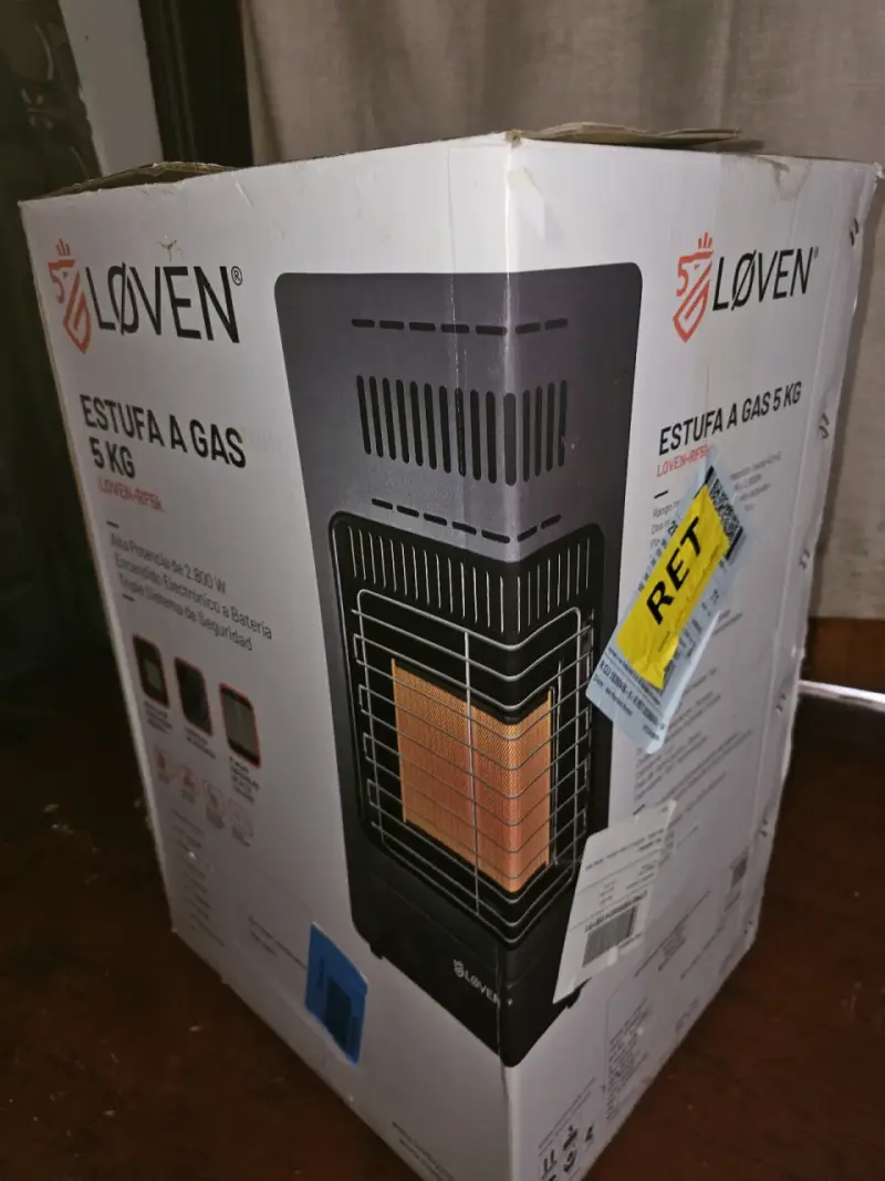 Estufa a gas Löven 5 kg