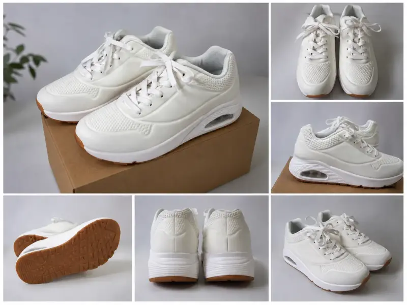 Zapatillas deportivas blancas unisex