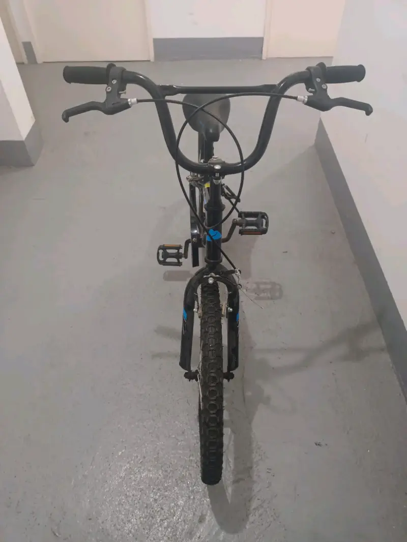 Bicicleta montaña juvenil negra - 2