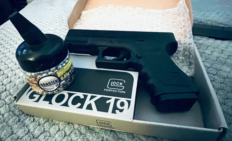 Pistola de aire comprimido Glock 19