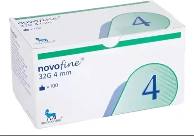 Agujas NovoFine 32G 4 mm x100 - miniatura 1