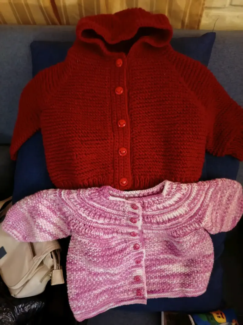Conjunto tejido para bebé - 5