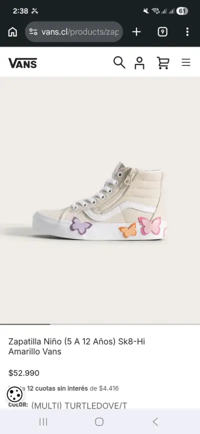 Zapatillas Vans niña nuevas - miniatura 2
