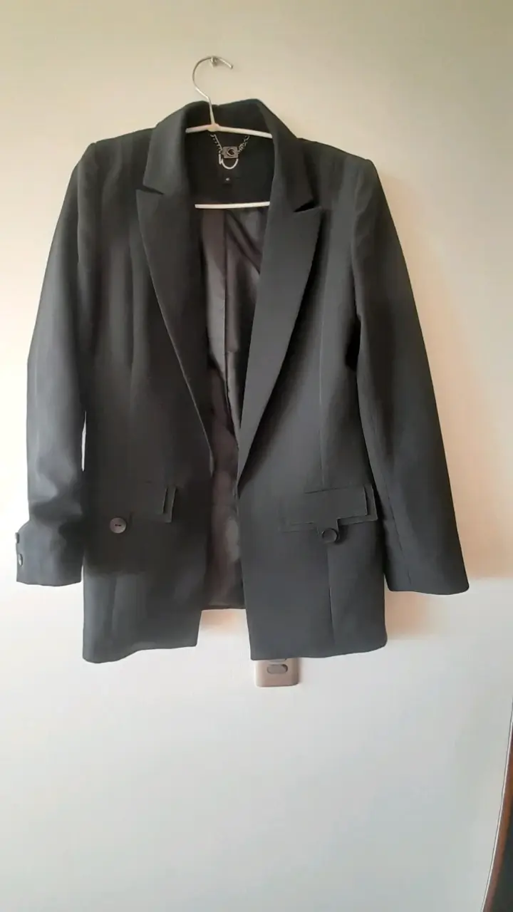 Blazer negro elegante